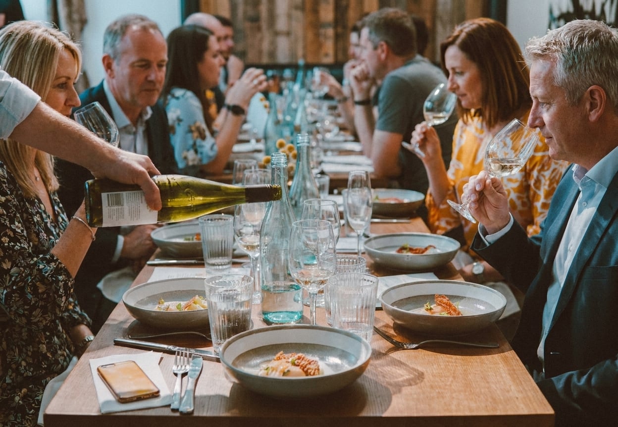 Cellar Wine Tasting — after